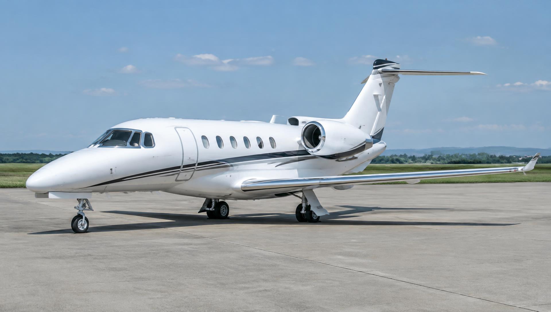 Midsize Jets category illustration; not the specific Cessna Citation Latitude