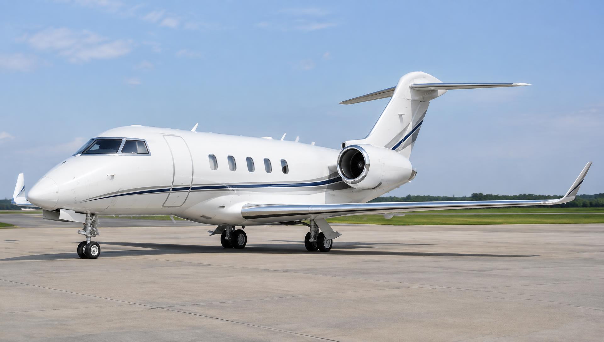 Super-Midsize Jets category illustration; not the specific Bombardier Challenger 300