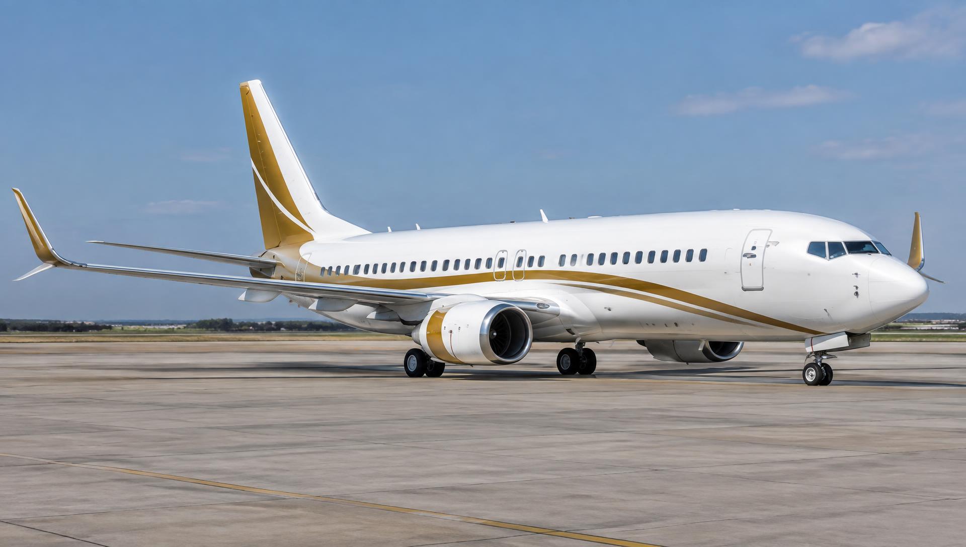 VIP & Executive Airliners category illustration; not the specific Boeing Business Jet BBJ