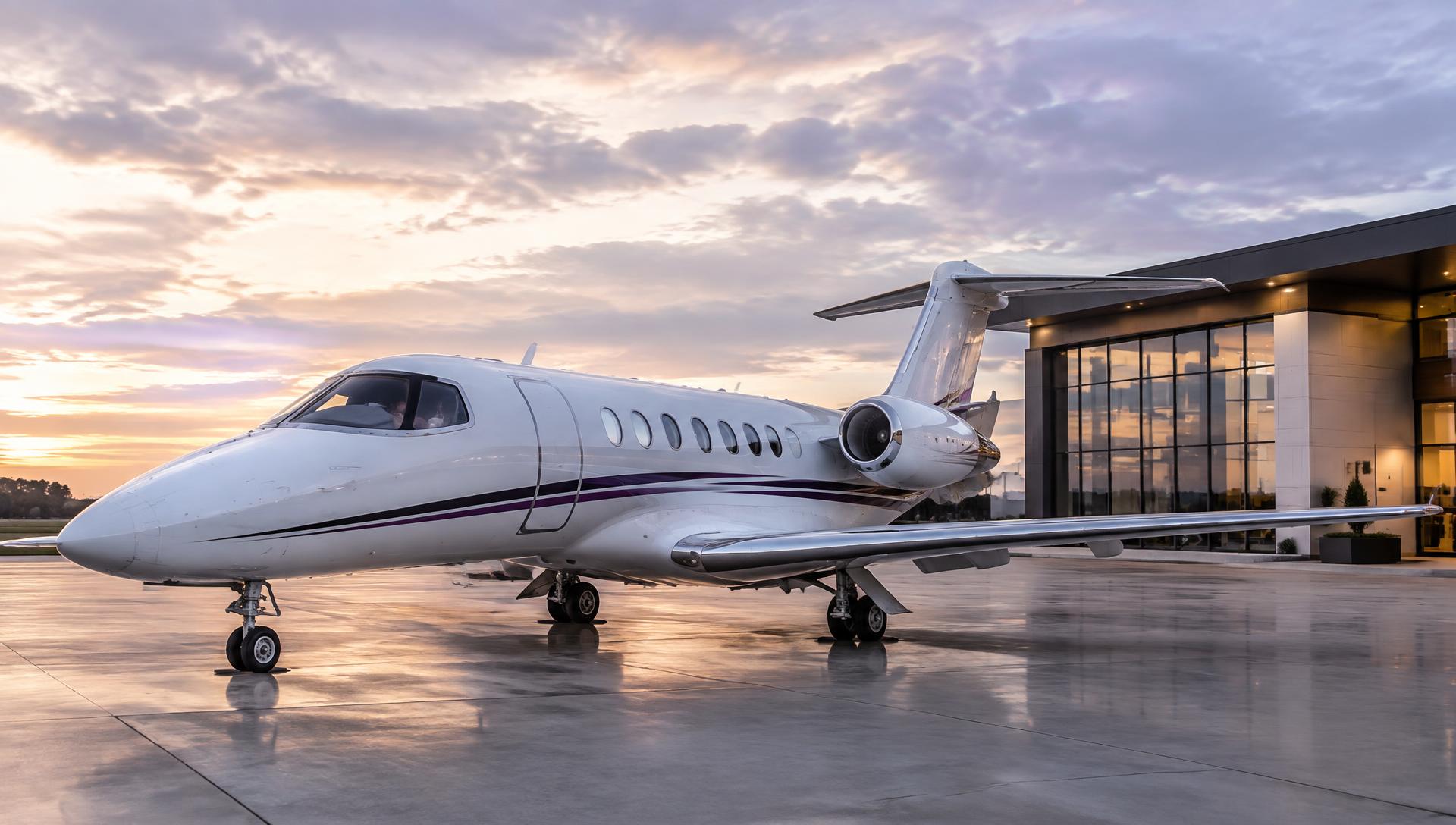 Cessna Citation CJ3+ illustration; actual aircraft confirmed before booking