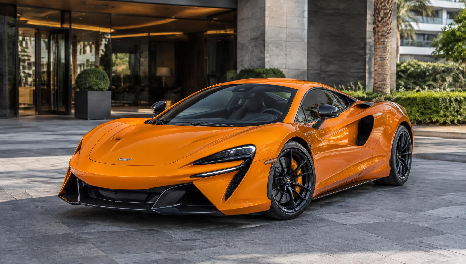 Illustrative exotic vehicle; the actual booked car is confirmed separately